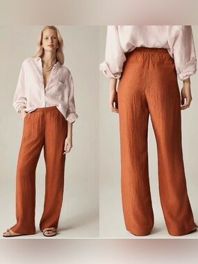 J. Crew Stratus Pant in Toasted Paprika